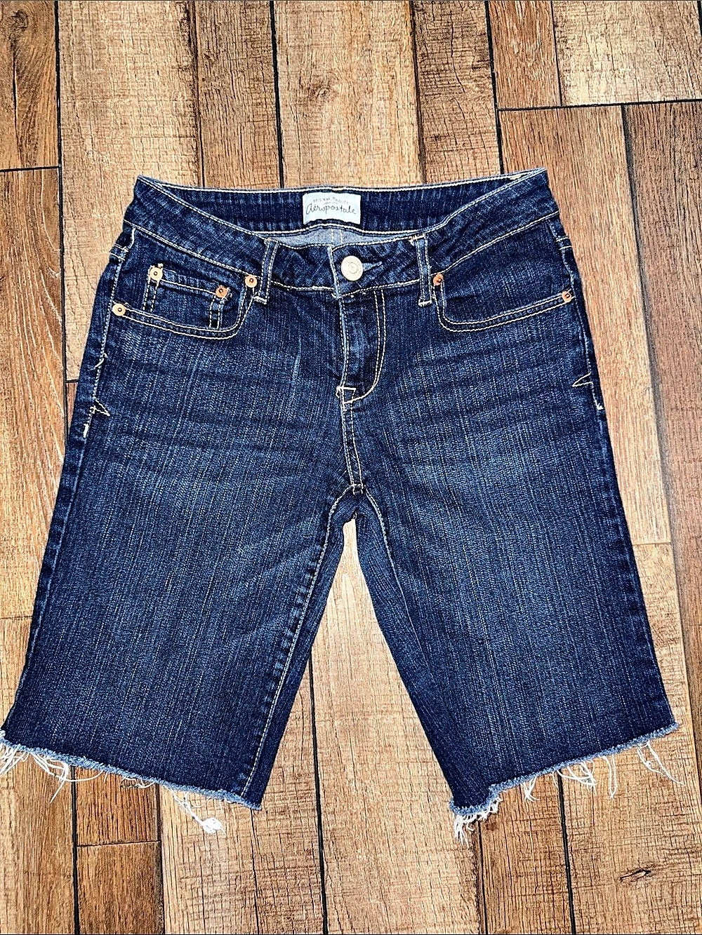 Aeropostale Women's Denim Jean Shorts Size 5/6 Blue